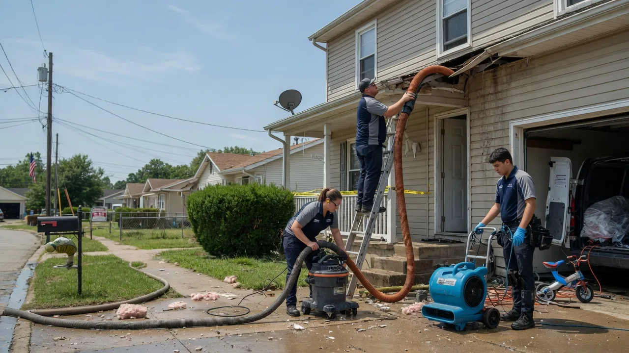 Water Damage Restoration in Treichlers, PA near me